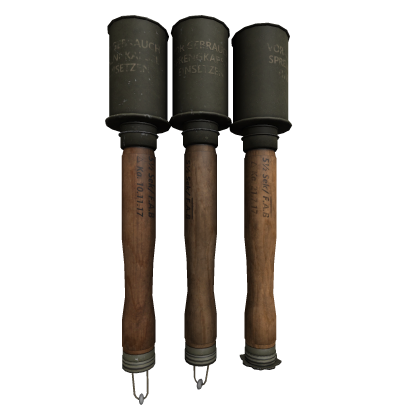 German M1917 Stielhandgranate Triple Right thumbnail