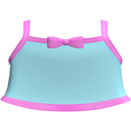Cute Pink & Blue Tweencore Tank Top Roblox item