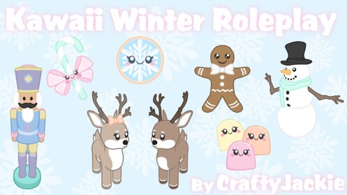 ❄️ Juego de rol de pueblo de invierno de Kawaii ❄️ 