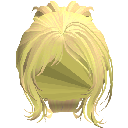 Yellow Cute Candy Short Ponytail Roblox item