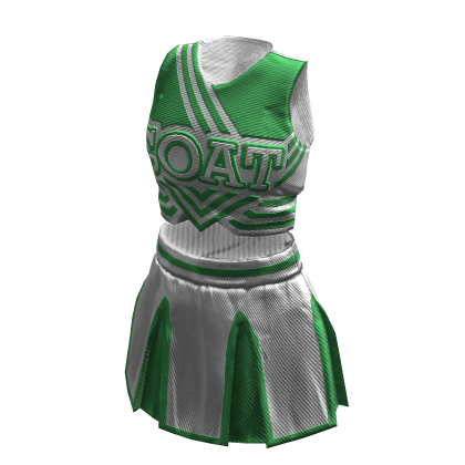 Cheerleader Uniform | White Jade thumbnail
