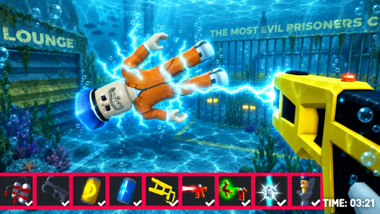 UNDERWATER POLICE BOY PRISON RUN! (Obby) thumbnail