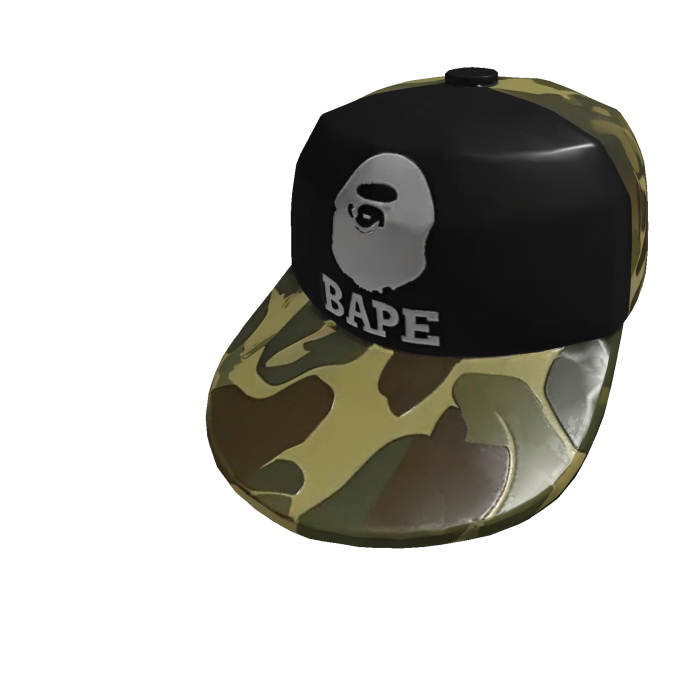Bape camo hat