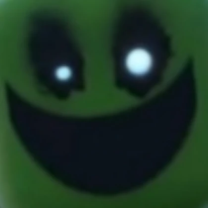a disturbing face