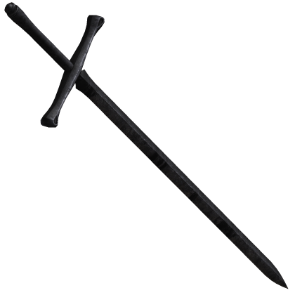 Medieval Dark Sword of the Fallen Knight Waist Roblox item