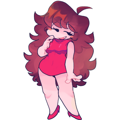 FNF Girl Roblox decal