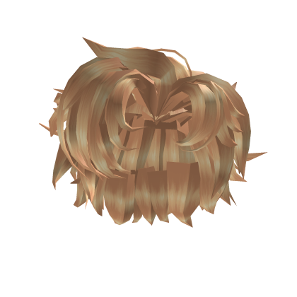 Messy Fluffy Blonde Mafia Male Hair