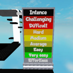 (FIXED BUGS) ✨ Impossible Difficulty Chart Obby Ha