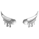 Melting Drip Light Bull Horns