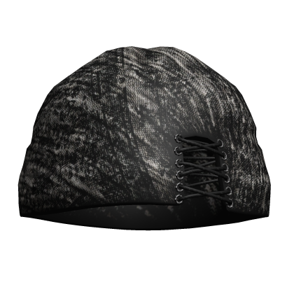White Lace Grunge Beanie Roblox item