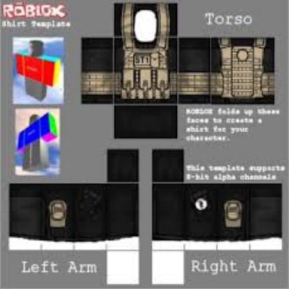 Military Hoodie Roblox decal