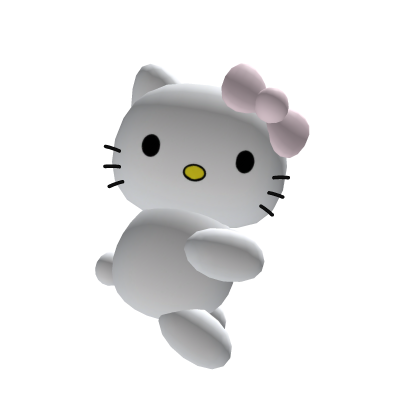 Cute pink Pastel Sakura Antler hello kitty (Addon) Roblox item