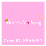 Marie’s Modeling