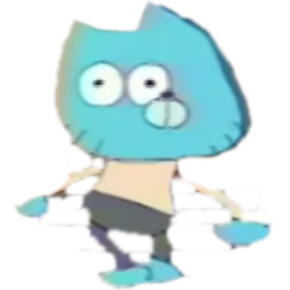 Gumball (cursed vhs) Roblox decal