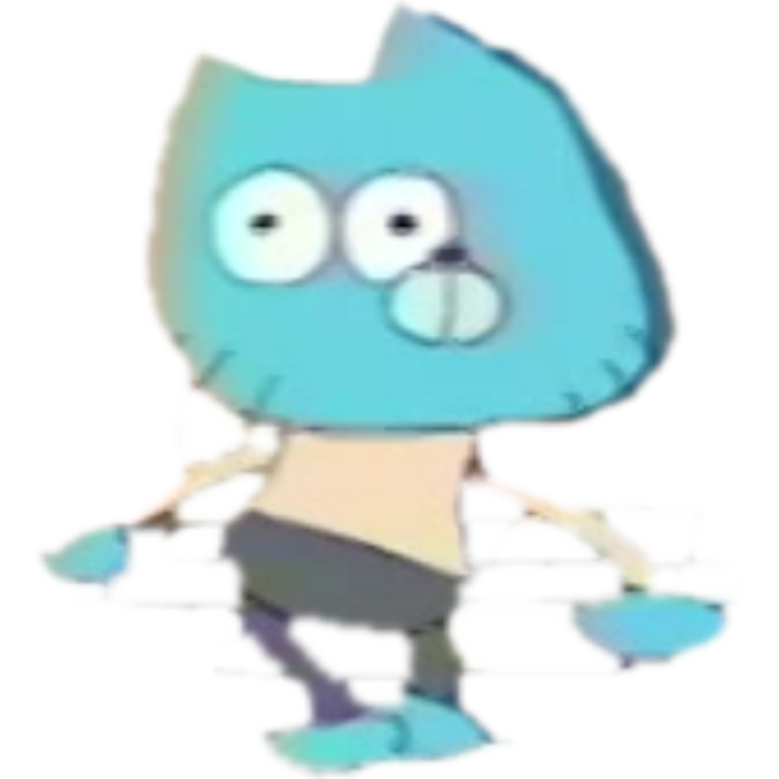 Gumball (cursed vhs) Roblox decal