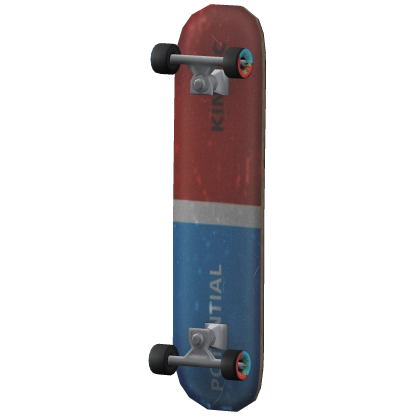 Custom Magnet Design Skateboard V7 (Side)