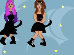 Duo group StellaWereCat BellaMayButterfly