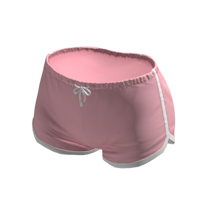 Athletic Dolphin Shorts Pink Mini Sweat Gym Y2K thumbnail