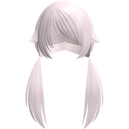 vkei emo scene kitty tufts low pigtails in pink Roblox item