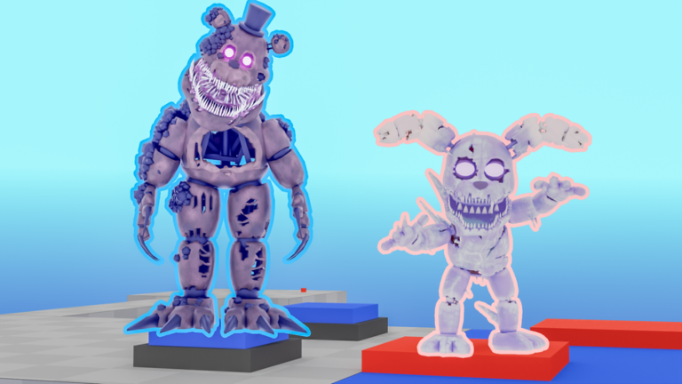 [JACKIE🐻] Teamwork FNAF Movie 1-9 Morphs (Obby) screenshot 4