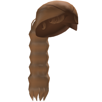 Blonde V Part Low Crimped Ponytail Roblox item