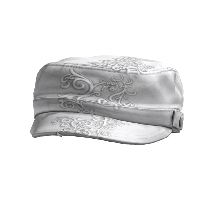 Vintage Vine Cap White