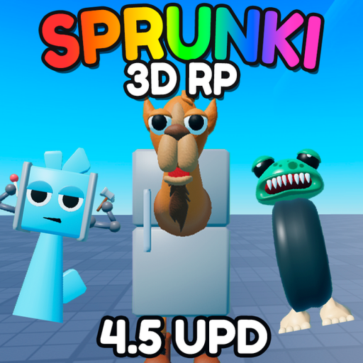 SPRUNKI 3D RP MORPHS!  official Roblox game thumbnail