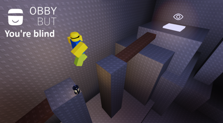 Obby But You're Blind screenshot 2