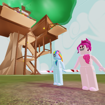 Survival Pinkie Pie and Rainbow Dash The Killer