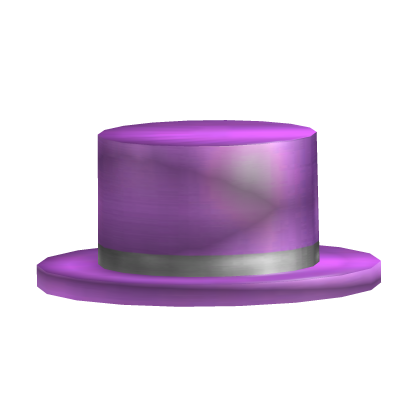 Pearlescent Pink Top Hat Roblox item