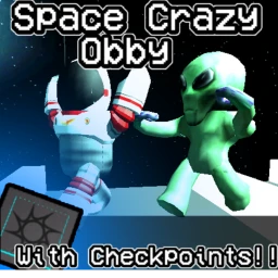 🚀Space Crazy Obby!  icon