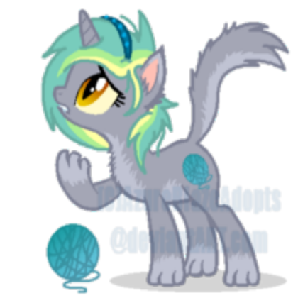 Cat Pony Roblox decal