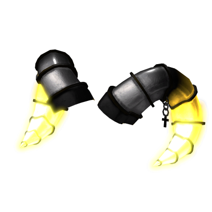 Golden Goth Horns [EMISSIVE]
