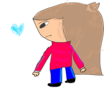Marcie at the party