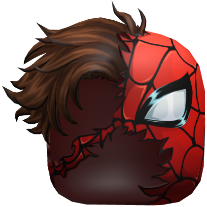 Ripped Spider Mask Hair