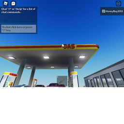 blow up the gas station