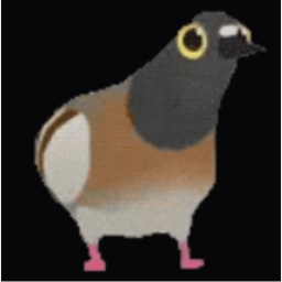 cartride into pigeon