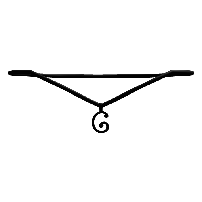 ꒰1.0꒱ BB initial necklace: G