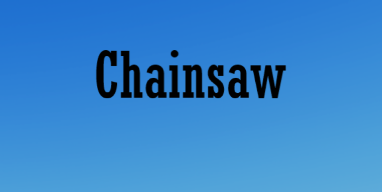  Chainsaw screenshot 1