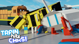 💥 Pociąg uderza w samochody Ultra! 🚗 [Zima]