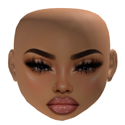 baddie mesh head makeup