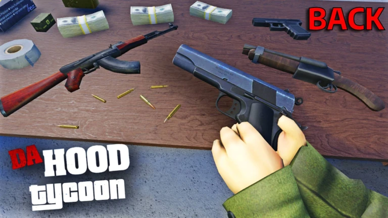 More About Sell Guns and Prove Da Hood Wrong, Image source: Roblox.com