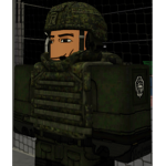 Man Face Military