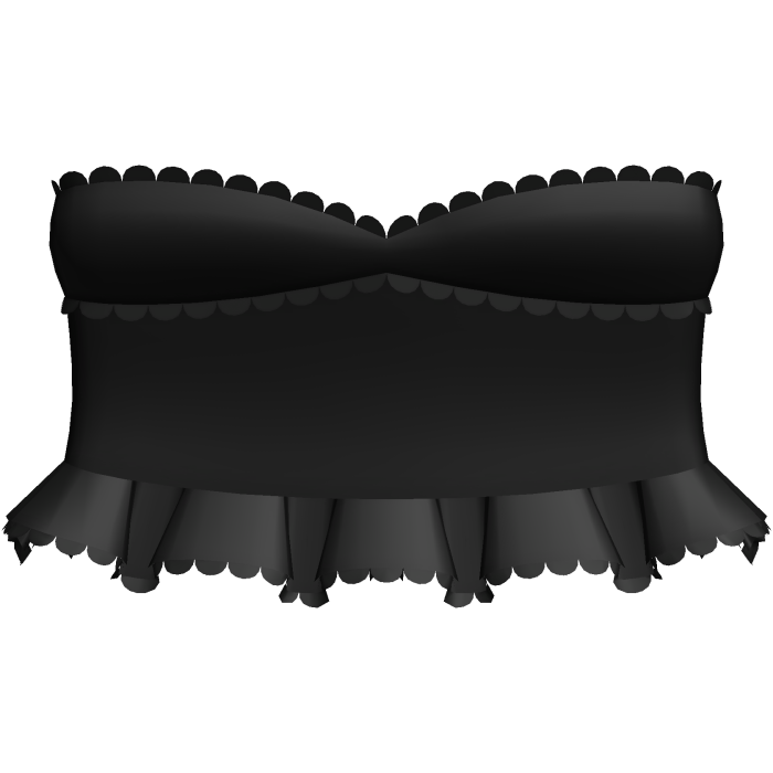 🎀cute ruffled top