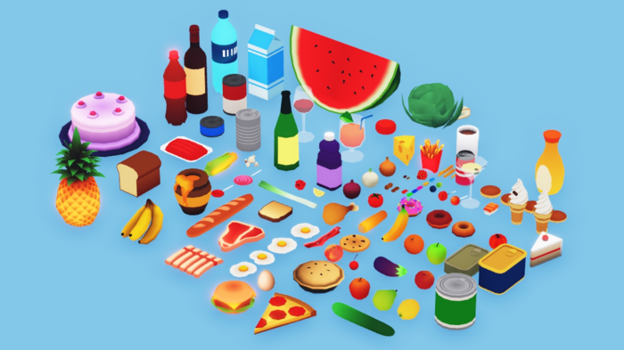 Large Textured Food Pack preview 1
