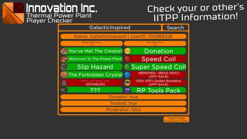 IITPP Player Checker
