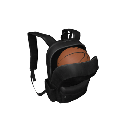 1.0 Black Basketball Backpack Roblox item
