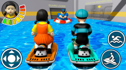🧸 SQUID GAME DOLL FAMILY PRISON RUN! (Obby)