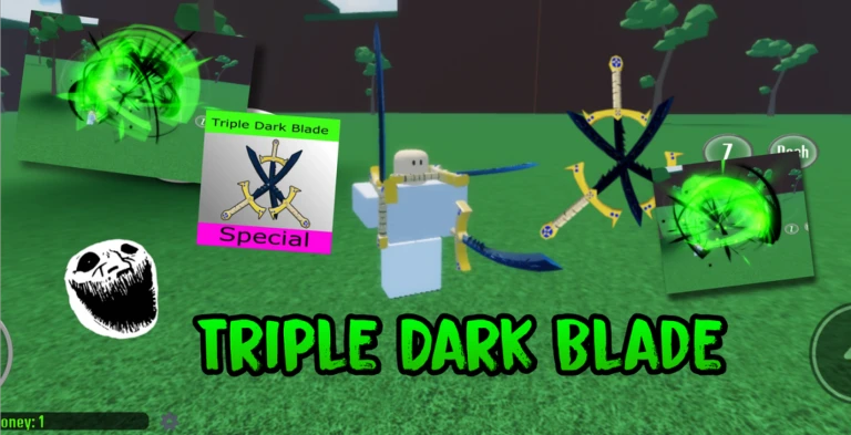 [Triple Dark Blade+] Blox Fruit Race Tycoon