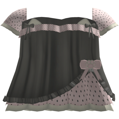 ꒰ ୨୧ ꒱  bonbon polka paw dress thumbnail